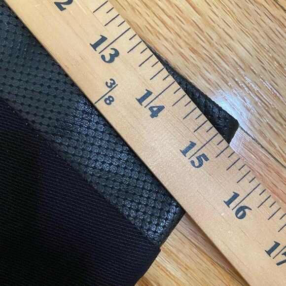 Rag & Bone black mini skirt w/leather accent - Picture 7 of 7